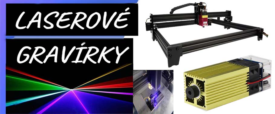 Laser gravírovací stroje 30W 40W